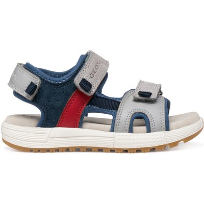 Sandalen Geox J Sandal Alben Boy J35AVA 01522 C1F4W M Grau
