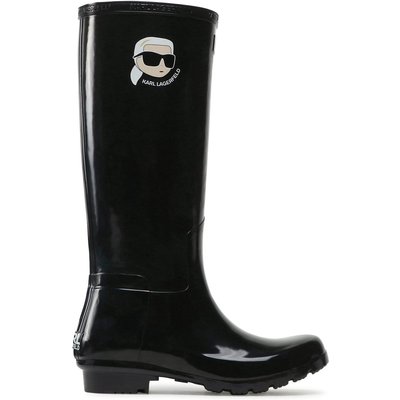 Gummistiefel KARL LAGERFELD KL47090N Schwarz