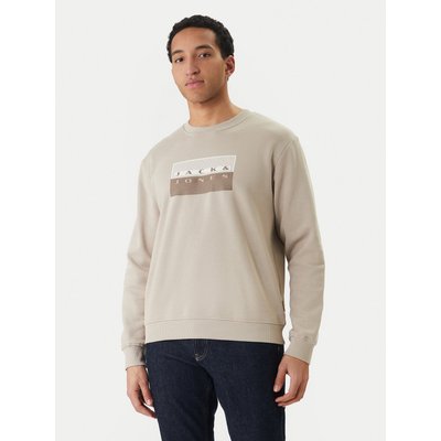 Jack & Jones Sweatshirt Fusion 12289807 Grau Relaxed Fit