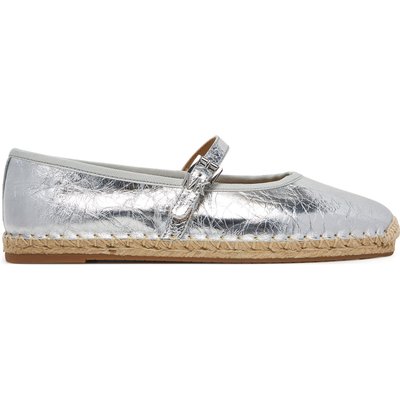 Espadrilles MICHAEL Michael Kors Lynn 40S5LYFP2M Silberfarben