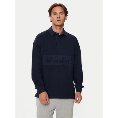 United Colors Of Benetton Poloshirt 3G9WU3020 Dunkelblau Regular Fit