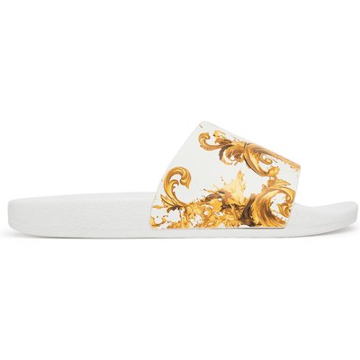 Pantoletten Versace Jeans Couture 80VA3SQ3 ZS365 G03 Weiß