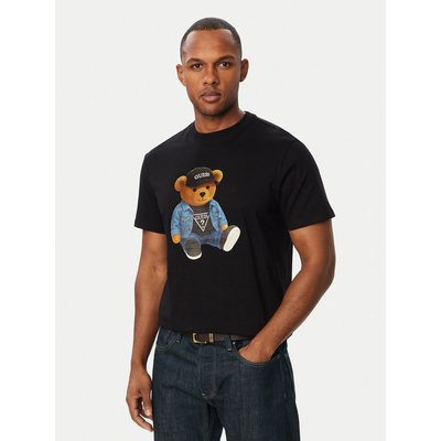 Guess T-Shirt M6BI64 K6573 Schwarz Regular Fit