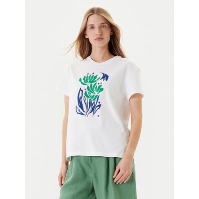 United Colors Of Benetton T-Shirt 3BL0D10AK Weiß Regular Fit