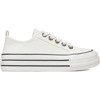 Sneakers aus Stoff DeeZee AM25234-D Weiß
