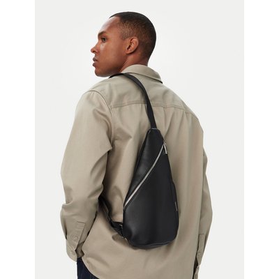 Umhängetasche Calvin Klein Raised Ns Sling LV04D3495G Schwarz