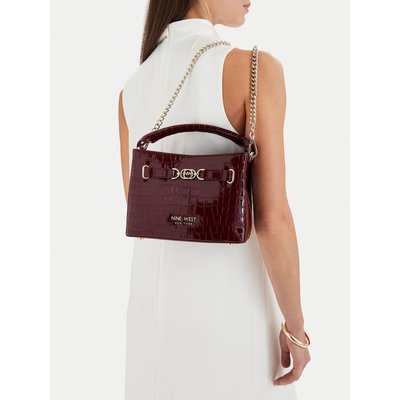 Handtasche Nine West EO-CITY GRACE-LDA9420 CROCO Dunkelrot