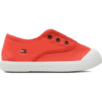 Sneakers aus Stoff Tommy Hilfiger Low Cut Easy-On Sneaker T1X9-32824-0890 S Korallenfarben