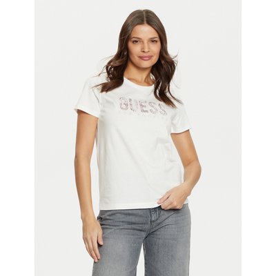 Guess T-Shirt W5RI19 I3Z14 Weiß Regular Fit