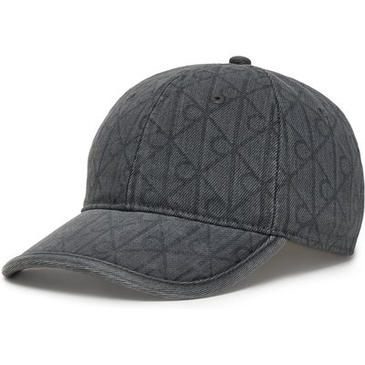 Cap Calvin Klein Denim Emblem Burnout LV04F5042G Grau