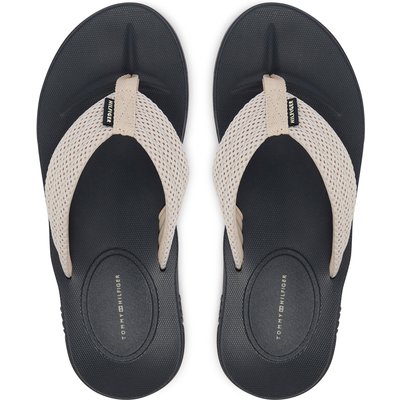 Zehentrenner Tommy Hilfiger Molded Padded Hilfiger B Sandal FM0FM05901 Grau