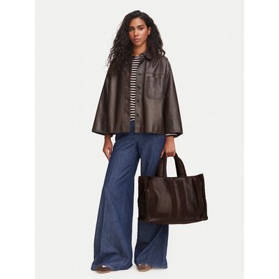 Handtasche Liu Jo L TOTE FAKE MONTONE 2F6037 E0021 Braun