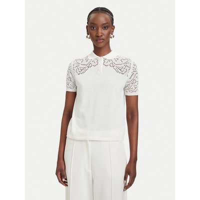MAX&Co. Poloshirt MColonza 2616361043200 Creme Regular Fit
