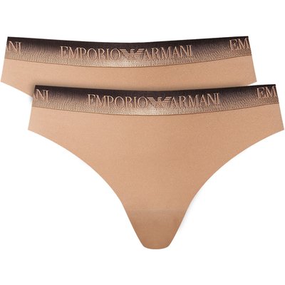Emporio Armani Underwear Brazilian-Panty-Set EW005512 AF25572 U4134 Dunkelbraun