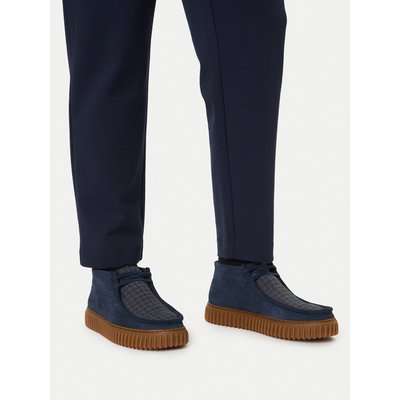 Schnürschuhe Clarks Torhill Hi 26183427 Dunkelblau