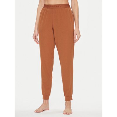 Calvin Klein Underwear Pyjamahose 000QS7004E Braun Regular Fit