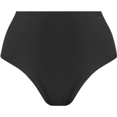 Ysabel Mora Klassischer Damenslip mit hoher Taille 19693 Schwarz