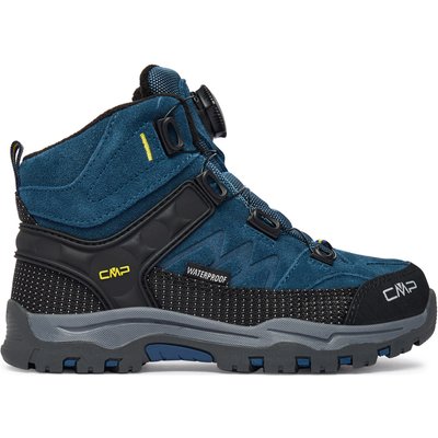 Trekkingschuhe CMP Kids Kiruna Mid Fitgo Fleece Wp 3Q57894 Blau