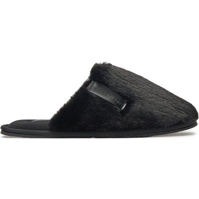 Hausschuhe Calvin Klein Jeans Hotel Slipper Fur After Glow YW0YW01593 Schwarz