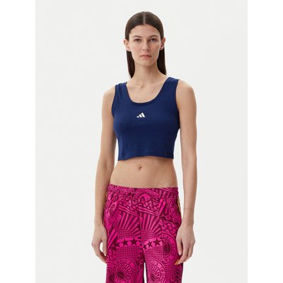 adidas Top Essentials Small Logo JC5939 Dunkelblau Slim Fit