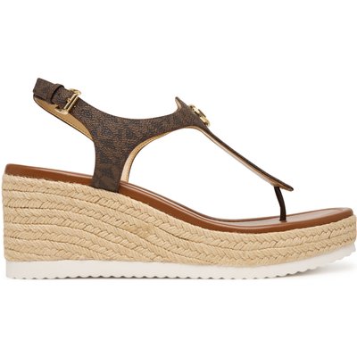 Espadrilles MICHAEL Michael Kors Val Thong Wedge 40S6VAMS1B Braun