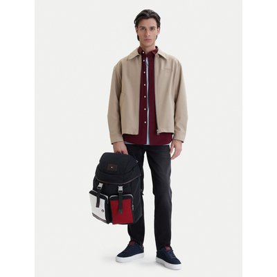 Rucksack Tommy Hilfiger Th Casual Flag Backpack AM0AM14143 Dunkelblau