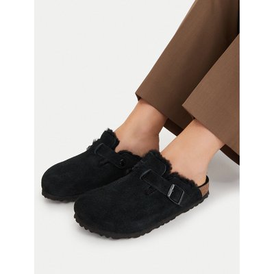 Hausschuhe Birkenstock Boston Vl/Shearling 0259883 Schwarz