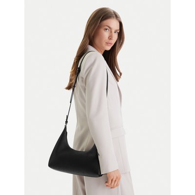 Handtasche Calvin Klein Emblem Aop Perfor Lthr Bag LV04F3367G Schwarz