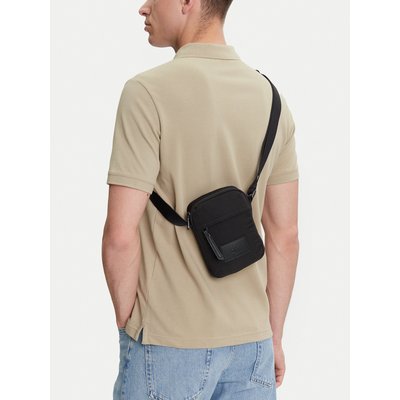 Umhängetasche Calvin Klein Jeans Metro Nylon Reporter Bag LV04G3089G Schwarz