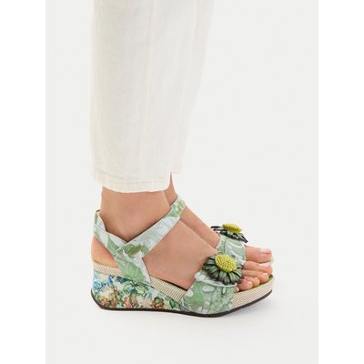 Sandalen Laura Vita Barry 36 Grün
