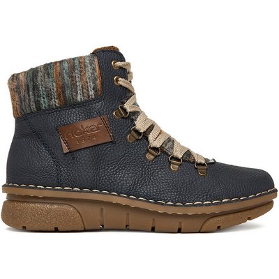 Schnürschuhe Rieker CEO-73343-15 Dunkelblau