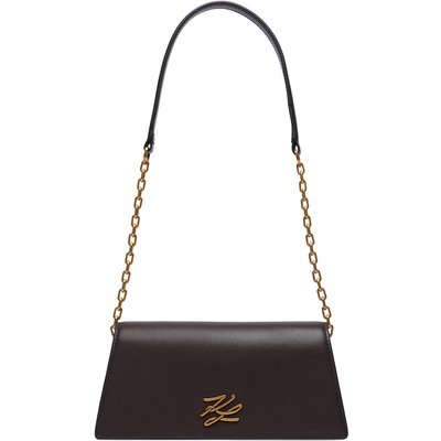 Handtasche KARL LAGERFELD B4W30280 Dunkelbraun
