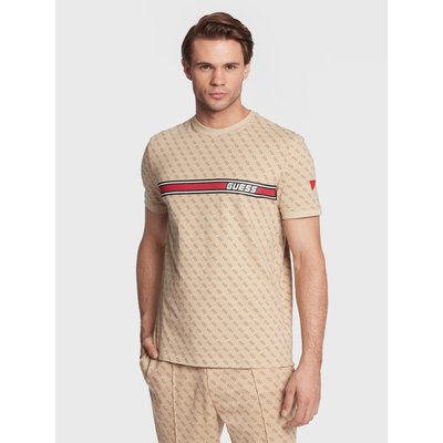Guess T-Shirt Jamey Z2BI09 J1314 Beige Regular Fit