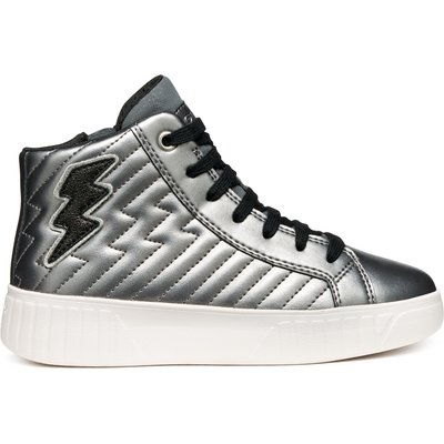 Sneakers Geox J Mikiroshi J56DVE 000NF C1009 S Silberfarben