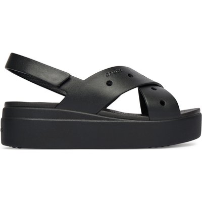 Sandalen Crocs Brooklyn 4U Cross Strap Sandal 212254 Schwarz