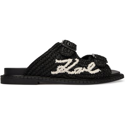 Pantoletten KARL LAGERFELD Kleo KL81326 Schwarz