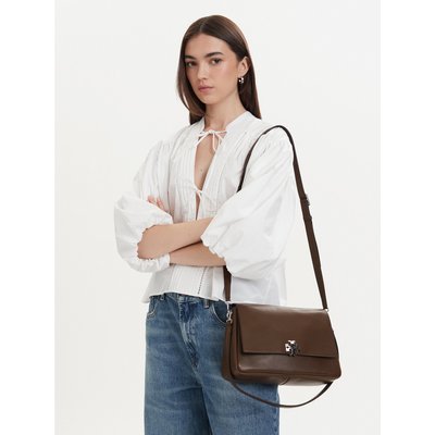 Handtasche Tory Burch Charlie 183316 Braun