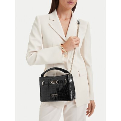 Handtasche Nine West EO-CITY GRACE-LDA9420 CROCO Schwarz