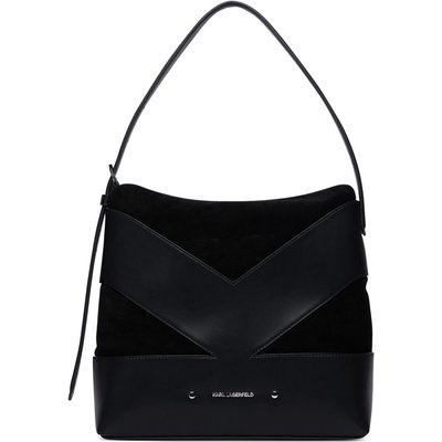 Handtasche KARL LAGERFELD B4W30125 Schwarz