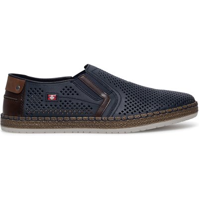 Sneakers aus Stoff Rieker B5297-14 Dunkelblau