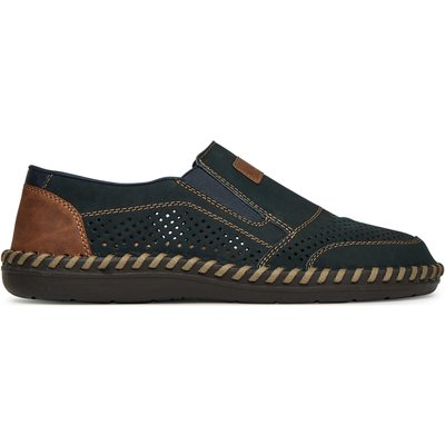 Halbschuhe Rieker B2466-14 Dunkelblau