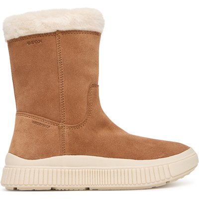 Stiefel Geox J Laquinny Wpf J56NFB 00022 C6627 S Braun