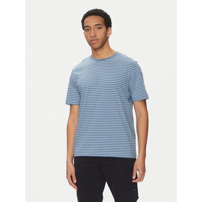 BOSS T-Shirt TalesStripe 50499334 Blau Relaxed Fit