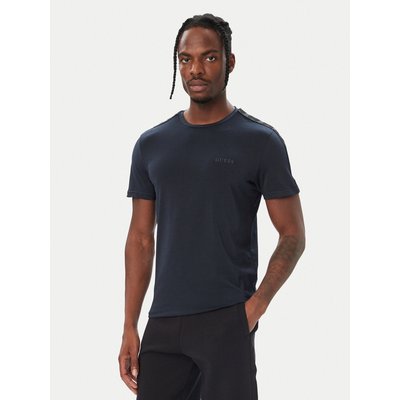 Guess T-Shirt U6BM04 K5388 Dunkelblau Regular Fit