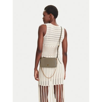 Handtasche PINKO Double Mini Al 25-26 PLTT 105359 A0QO Grau