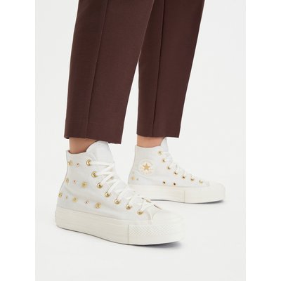 Sneakers aus Stoff Converse Chuck Taylor All Star Heathered Glam A16892C Creme