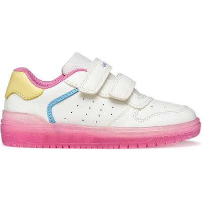 Sneakers Geox J Washiba Girl J45HXB 0003W C1364 S Weiß