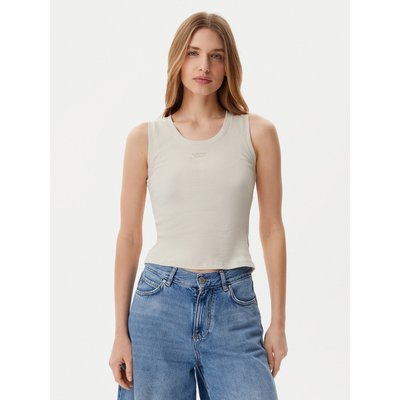 Tommy Jeans Top DW0DW21369 Beige Slim Fit
