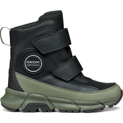 Schnürschuhe Geox J Flexyper Plus Boy B Abx J66LCG 0FU54 C0033 M Dunkelgrün