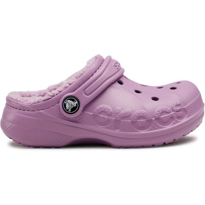 Pantoletten Crocs Baya Lined Clog K 207500-5Q5 Violett